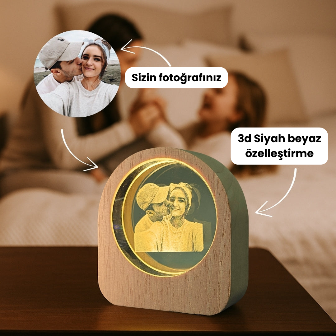 Özel Fotoğraf Küresi (Kişiye Özel Üretim)