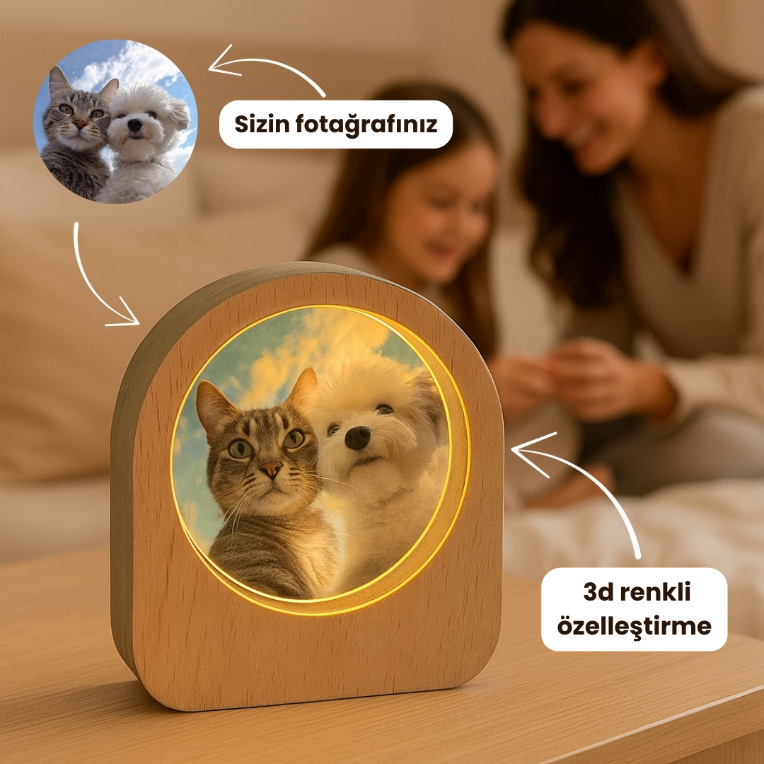 Özel Fotoğraf Küresi (Kişiye Özel Üretim)