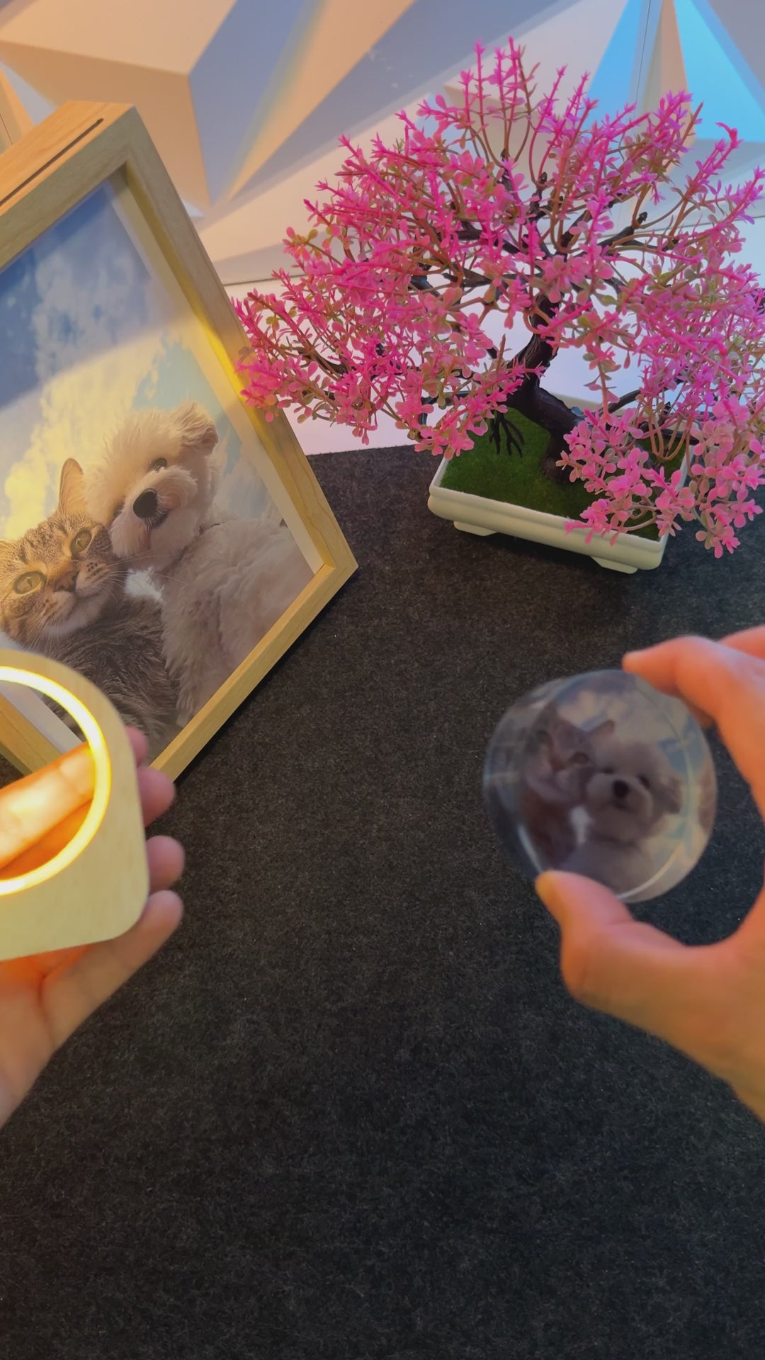 Özel Fotoğraf Küresi (Kişiye Özel Üretim)